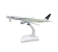 TQMEAD Modello di Aeroplano Metallo Simulazione di Un Modello Aereo in Lega B777 in Scala 1:400 con Carrello di Atterraggio Ornamento Souvenir per Il Pakistan Kit di Modellismo
