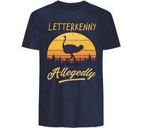 TQQCA BEAR Reality Stone Cool Letterkenny Allegedly T-Shirt for Women Men Gift Letterkenny Fans Black XL