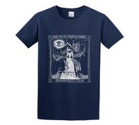 TQQCA BEAR The Devil Makes Three Redemption Ruin T-Shirt Navy L
