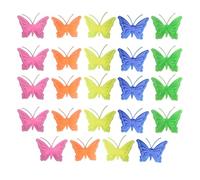 TQUXNGA 24pcs Fun Forma Riflettente Raggi Perline Colori Assortiti Raggi Clip Per Outdoor Ciclismo Fornitura Forma Varietà Bike Bead