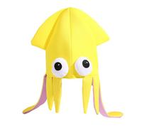 TQUXNGA 3. Giocoso Cappello Da Festa Devilfish Tessuto Morbido E Delicato Sulla Pelle Per Celebrazioni a Tema Tutte Le Età Accessorio Leggero Per Costumi Per Eventi