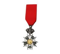 TQUXNGA Accessorio storico decorativo con decoro | Presentazione del nastro rosso, profilo ornato a quattro braccia, accento storicamente in stile per costumi e composizioni di