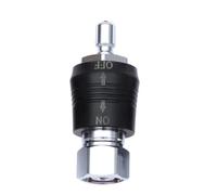 TQUXNGA Adattatore regolatore per immersioni ARA Connettore filettato 9/16 con interruttori Interfacce rapide Connettore Valvole a spinta Accessori per immersioni Secondo Stadio Tubo di pressione