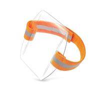 TQUXNGA Arm Badge Holder with Adjustable Belt Plastic Card Sleeve Name Label Badge Waterproofs Ski Pass Plastic Card Retainers Waterproofs Arm Sleeve Outdoor Accessory