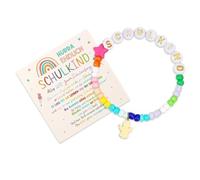 TQUXNGA Braccialetto creativo con perline con o senza ciondolo dettaglio, design acrilico da polso per adolescenti accessori quotidiani, Acrilico