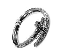 TQUXNGA Braccialetto unico con design unico a forma di serpente, simbolo di forza e mistero, per individui alla moda