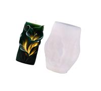 TQUXNGA Calla S - Stampo in silicone per saponette e cioccolatini