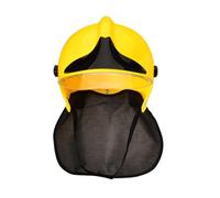 TQUXNGA Casco rigido da pompiere per bambini, costume cosplay | Casco da pompiere, cappello da pompiere, cappello rigido per ragazzi e ragazze, accessori per costumi cosplay e cappelli da