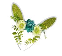 TQUXNGA Conjuring Talebook - Cerchietto per capelli incoraggiato, con orecchie di lepre, orecchie di lepre, per feste