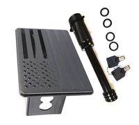 TQUXNGA Copertura resistente per gancio di traino da 5,1 cm, con anelli in schiuma antifurto e riduzione del rumore, per camion/SUV, set di ganci antipolvere