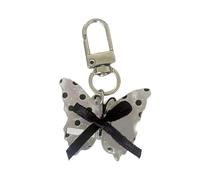 TQUXNGA Elegante portachiavi in resina con fiocco alla moda, accessorio da appendere per zaini, chiavi, bel regalo per gli amori, portachiavi debole per zaino, D, Taglia unica