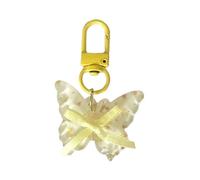 TQUXNGA Elegante portachiavi in resina con fiocco alla moda, accessorio da appendere per zaini, chiavi, bel regalo per gli amori, portachiavi debole per zaino, E, Taglia unica