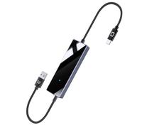 TQUXNGA Global Box - Sostanza ABS da smartphone a schermo auto mirroring facile installazione per una maggiore sicurezza di guida ABS Dongle audiovisivo