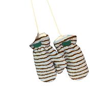 TQUXNGA Guanti in caldo pile con copertura per le orecchie staccabile, per adulti e bambini, avventure invernali, vacanze, famiglia, legame