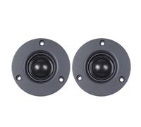 TQUXNGA High Fidelitys - Coppia di altoparlanti tweeter da 3 pollici, 30 W, 74 mm, con cupole in pellicola di seta e magneti, non griglie per alti trasparenti, cupole in pellicola di seta, tweeter