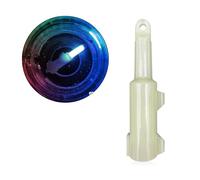 TQUXNGA Lampada da pesca che attira la luce LED multicolore lampeggiante di notte