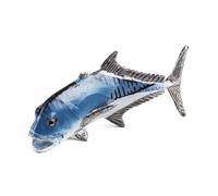 TQUXNGA Modello pesce in plastica tipo, Cow harbor trevally | Animali realistici, paesaggi per acquari, artigianato per acquari, figure pesci accattivanti, decorazioni per la