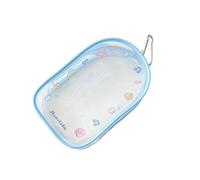 TQUXNGA Morbido Lavabile Cartoon Portachiavi Organizzatori Borsa Display Borse Titolare Per Zaini Borse Oggetti Storage Trendy Portachiavi Organizer, Note blu, One Size