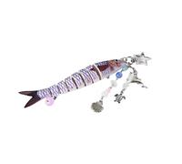 TQUXNGA Portachiavi con ciondolo a forma di borsa da pesca, accessorio adatto per donne e ragazze alla moda, portachiavi con esca da pesca, A, Taglia unica