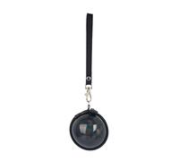 TQUXNGA Pratica copertura per fotocamera antigraffio con design a cinghia Custodia portatile Texture Storage Box per la memorizzazione Impermeabile antiurto Camera Storage Bag, Nero
