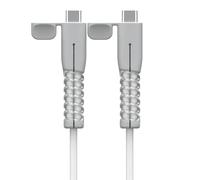 TQUXNGA Protezioni per cavi di tipo C, manicotti flessibili in silicone per rotture e prolungamento della durata di vita Protezioni per cavi di ricarica flessibili