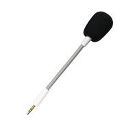 TQUXNGA Ricambio 3.5mm Mic Staccabile Microfono Boom Con Noise Cancelling Spugna Sleeve Per X Riparazione Microfono Boom