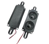 TQUXNGA Singolo/due altoparlanti di recinzione 5W 8Ohm con la fissazione per il suono Claritys migliorato negli altoparlanti compatibili dello schermo LCD dello spazio pubblico