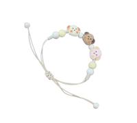 TQUXNGA Unico tessuto a mano in ceramica cane texture ceramica per gli appassionati di arte e gioielli fatti a mano fan braccialetti dell'amicizia moda, Misura unica, come descritto