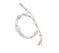 TQUXNGA Unico tessuto a mano in ceramica cane texture ceramica per gli appassionati di arte e gioielli fatti a mano fan braccialetti dell'amicizia moda, Misura unica, come descritto