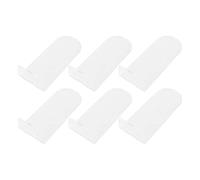 TQVLNMCR Confezione da 6 mensole galleggianti for scarpe, mensole trasparenti in acrilico, da parete, for esporre scarpe da collezione e da ginnastica.