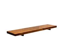 TQVLNMCR Mensola da parete galleggiante for l'arredamento della casa, 80 cm, moderna mensola portaoggetti for cucina, barattoli for spezie, piante e libri, espositore da parete.(80x25cm)