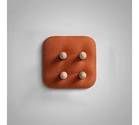 TQVLNMCR Mensola sospesa in legno, mensola sospesa sospesa con ganci, mensola espositiva portaoggetti, decorazione for la casa, salvaspazio, combinazione libera, quattro colori opzionali(W,25cm)