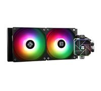 TR AQUA ELITE 240 V3, velocità della testa della pompa AIO fino a 3300 giri/min, ventole TL-C12B-S V2×2 PWM, per AMD / AM4/AM5, Intel LGA1150/1151/1200/2011/1700, raffreddamento del processore
