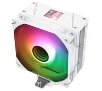 TR Assassin Spirit 120 Vision ARGB bianco CPU Air Cooler,con velocità di 1500 giri/min,240*240 potenza di risoluzione IPS schermo LCD con1,54 pollici,compatibilità with Intel LGA1700/1851/115X,AM4/AM5