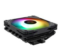 TR AXP120-X67 Black ARGB Raffreddatore d'aria CPU a basso profilo con ventola PWM TL-C12015B-S da 120 mm,6 tubi di calore, altezza 67 mm,per AMD AM4 AM5/Intel