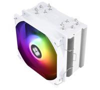 TR - Burst Assassin 120 SE ARGB Bianco Raffreddatore d'aria CPU, 6 tubi di calore, TL-C12CW-S PWM Raffreddatore CPU a ventola silenziosa con velocità di 1550RPM,per AM4/AM5, Intel LGA1851/1700