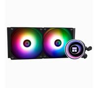 TR Frozen Notte 240 Black Argb V2 Wasserkühlung CPU-Kühler, 240 schwarze CPU-Kühlerspezifikationen,2 PWM-Lüfter, S-Fdb-Lager, geeignet für AM4/AM5, Intel LGA 1700/1851/1150/1151/1200/2011