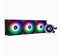 TR Frozen Notte 360 BLACK ARGB, specifiche del dispositivo di raffreddamento del processore nero 360, 3 ventole PWM, cuscinetti S-FDB V2, adatto per AMD/AM4 AM5, Intel LGA 1700/1851/1151/1200/2011