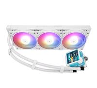 TR FW PRO 360 ARGB Bianco AIO Cooler,Schermo LCD IPS con risoluzione 320 x 320,per AM5 e Intel 1700/1851,ad alte prestazioni 360 Specs raffreddato ad acqua con display rimovibile da 2,73 pollici