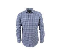 TR Martha Camicia tradizionale bavarese da uomo Oktoberfest camicia a maniche lunghe a quadri, in cotone Comfort Fit rosso, verde, blu S-3XL, Blu, L
