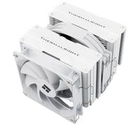 TR Peerless Assassin 140 bianco, 6 tubi di calore, due ventole PWM e due torri, raffreddamento del processore alto 158 mm con coperchio superiore, per AM4/AM5 e Intel LGA1851/1700/115X/1200