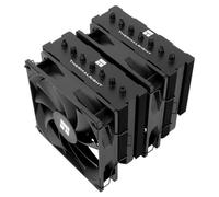 TR - Raffreddatore CPU Phantom Spirit 120 SE nero, doppia ventola TL-C12B V2 PWM e doppia torre, 7 tubi di calore dissipatore di calore, per AM4/AM5 e Intel LGA1851/1700/115X/1200/1851, raffreddamento
