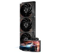 TR Rainbow Vision 360 TURBO ARGB Black AIO, sistema di raffreddamento ad acqua, schermo curvo da 6,67 pollici con risoluzione 2400 x 1080, per AM4 / AM5, LGA1851 / 1700, sfondo fai da te