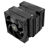 TR Royal Pretor 130 raffreddamento ad aria CPU nero, doppio torri del computer, refrigeratore CPU 6 tubi di calore, doppie ventole PWM, AM4/AM5/Intel lga1851/1700/1150/1551/2011