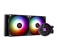 TR-Thermalright AQUA ELITE 240 ARGB Liquid CPU Cooler, 240 mm Aio Cooling, doppia ventola PWM Low Noise-ARGB, per AMD AM4/AM5, Intel LGA1851/1700/115x/1200/2011 (nero)