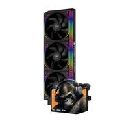 TR Thermalright Levita Vision 360 ARGB Black CPU Water Cooler, 3 ventole TL-M12Q Pwm, schermo curvo da 6,6 pollici con risoluzione 2400 x 1080, schermo con rapporto visivo 5,5:4,5 per 3D, per AM4/AM5