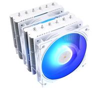 TR-Thermalright Peerless Assassin 120 SE ARGB White V3 CPU Cooler, dissipatore d'aria per CPU Twin-tower ad alte prestazioni, altezza 155 mm, raffreddamento tubi di calore 6 x 6 mm, per Intel LGA 1700