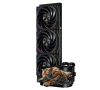 TR - Visione 360 Turbo ARGB Black AIO CPU, sistema di raffreddamento ad acqua CPU, schermo curvo da 6,67 pollici con risoluzione 2400 x 1080, per AM4/AM5, LGA1851/1700, 7: 3 rapporti di schermo per 3D
