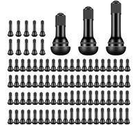 TR412 TR413 TR414 - Stelo della valvola del pneumatico con funzione di aggancio in gomma per auto, ATV, moto e attrezzature da prato, foro da 11,5 mm (B)