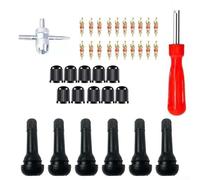 TR413 Strumento di rimozione del nucleo della valvola del pneumatico - Estrattore e installatore per auto, camion, moto, ATV, tosaerba e unità AC